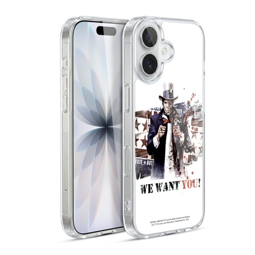 Batman Arkham City Graphics Two-Face We Want You Soft Gel Case for Apple iPhone 17