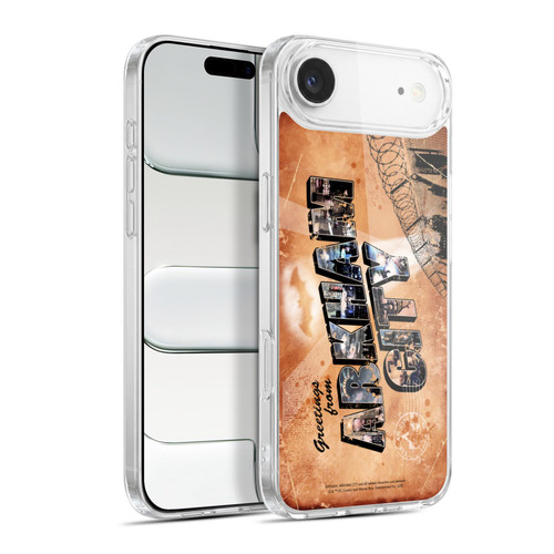Batman Arkham City Graphics Postcard Soft Gel Case for Apple iPhone 17 Air