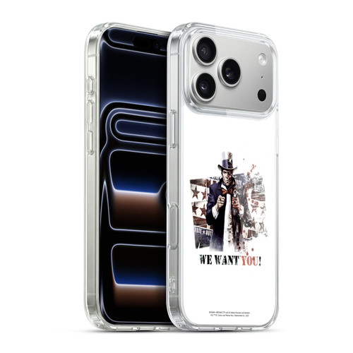 Batman Arkham City Graphics Two-Face We Want You Soft Gel Case for Apple iPhone 17 Pro Max