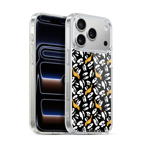 Looney Tunes Patterns Daffy Duck Soft Gel Case for Apple iPhone 17 Pro