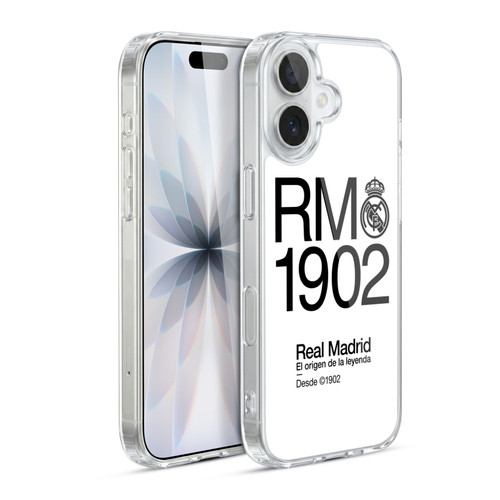 Real Madrid CF Legend RM 1902 Soft Gel Case for Apple iPhone 17
