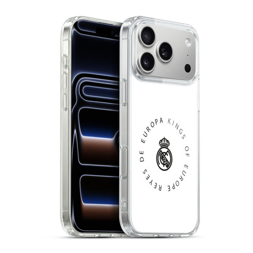 Real Madrid CF Legend Europa Kings Soft Gel Case for Apple iPhone 17 Pro Max