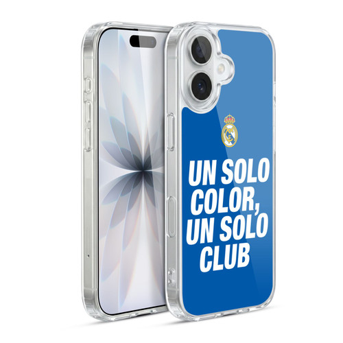 Real Madrid CF Origin Un Solo Soft Gel Case for Apple iPhone 17