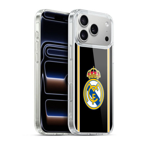 Real Madrid CF Retro Bring Back 99/00 Black Soft Gel Case for Apple iPhone 17 Pro Max