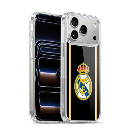 Real Madrid CF Retro Bring Back 99/00 Black Soft Gel Case for Apple iPhone 17 Pro Max