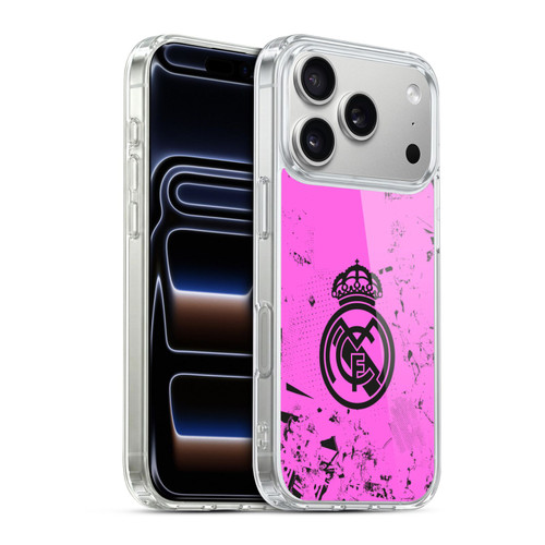 Real Madrid CF Urban Pink Soft Gel Case for Apple iPhone 17 Pro