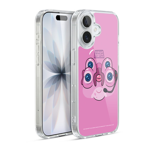 Rick And Morty Season 4 Graphics Glootie Soft Gel Case for Apple iPhone 17