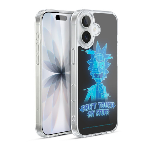 Rick And Morty Season 5 Graphics Don't Touch My Stuff Soft Gel Case for Apple iPhone 17