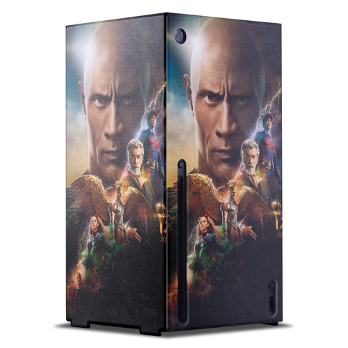Black Adam Graphic Art Poster Game Console Wrap Case Cover for Microsoft Xbox Series X