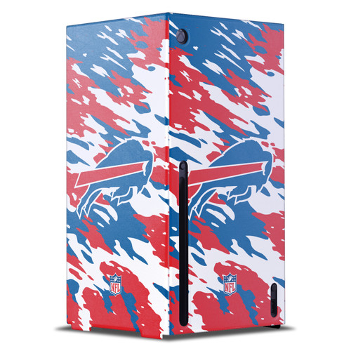 NFL Buffalo Bills Camou Game Console Wrap Case Cover for Microsoft Xbox Series X