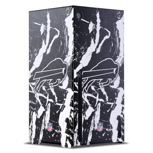 NFL Buffalo Bills Marble Game Console Wrap Case Cover for Microsoft Xbox Series X