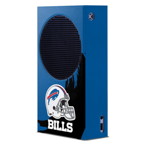 NFL Buffalo Bills Sweep Stroke Game Console Wrap Case Cover for Microsoft Xbox Series S Console