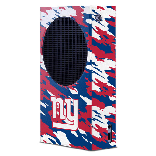 NFL New York Giants Camou Game Console Wrap Case Cover for Microsoft Xbox Series S Console