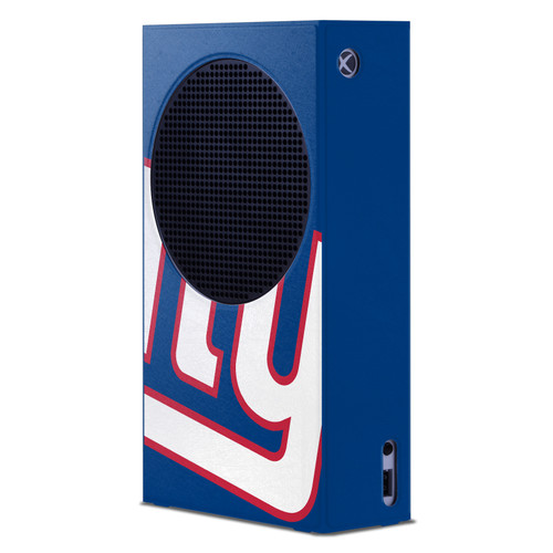 NFL New York Giants Oversize Game Console Wrap Case Cover for Microsoft Xbox Series S Console