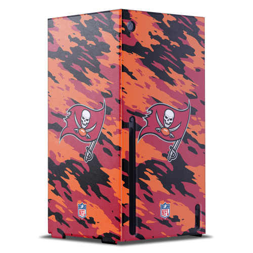 NFL Tampa Bay Buccaneers Camou Game Console Wrap Case Cover for Microsoft Xbox Series X