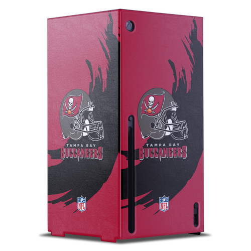 NFL Tampa Bay Buccaneers Sweep Stroke Game Console Wrap Case Cover for Microsoft Xbox Series X