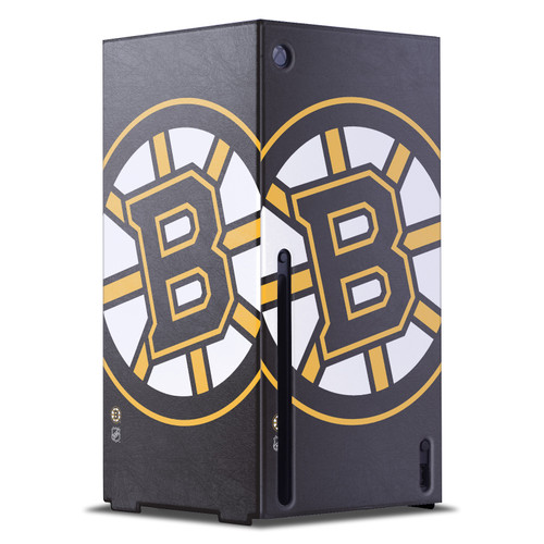 NHL Boston Bruins Oversized Game Console Wrap Case Cover for Microsoft Xbox Series X