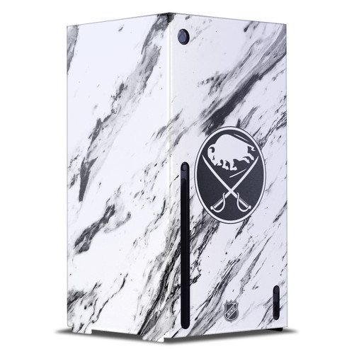 NHL Buffalo Sabres Marble Game Console Wrap Case Cover for Microsoft Xbox Series X