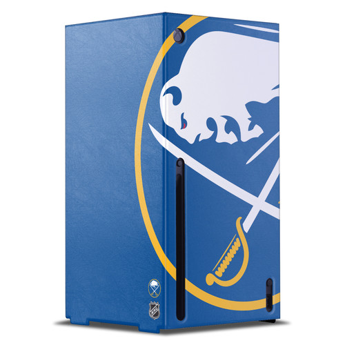 NHL Buffalo Sabres Oversized Game Console Wrap Case Cover for Microsoft Xbox Series X