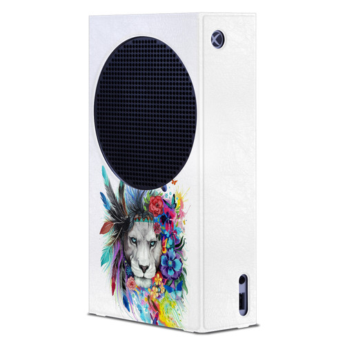 Pixie Cold Art Mix King Of The Lions Game Console Wrap Case Cover for Microsoft Xbox Series S Console