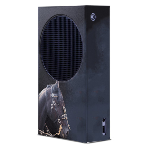 Simone Gatterwe Art Mix Friesian Horse Game Console Wrap Case Cover for Microsoft Xbox Series S Console