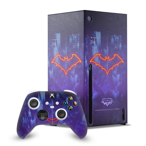 Gotham Knights Character Art Red Hood Game Console Wrap and Game Controller Skin Bundle for Microsoft Series X Console & Controller