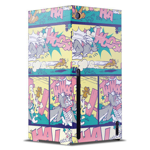 Tom and Jerry Graphics Outdoor Chase Comic Game Console Wrap Case Cover for Microsoft Xbox Series X