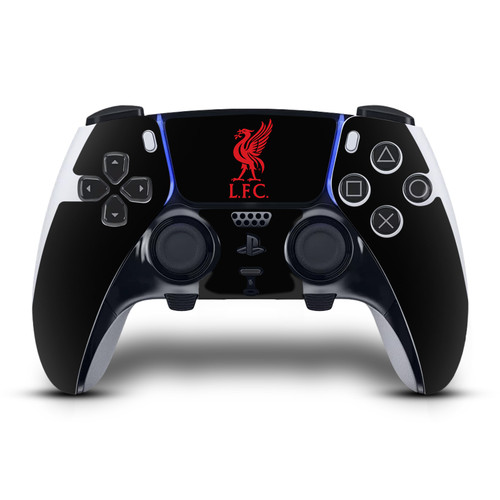 Liverpool Football Club Art Liver Bird Red On Black Vinyl Sticker Skin Decal Cover for Sony PS5 DualSense Edge Controller