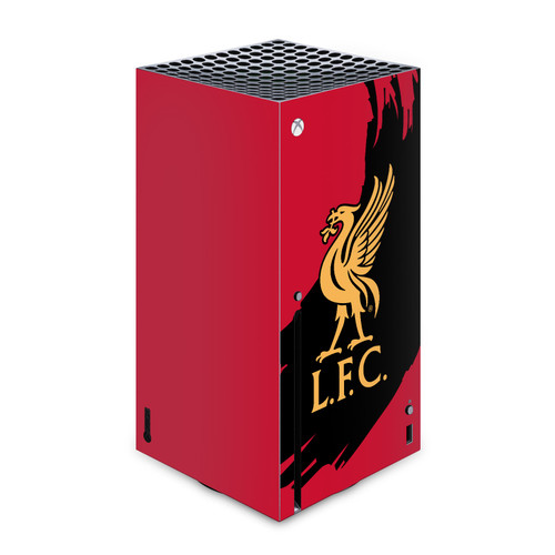 Liverpool Football Club Art Sweep Stroke Vinyl Sticker Skin Decal Cover for Microsoft Xbox Series X