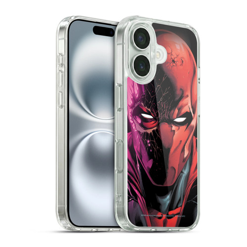 Batman DC Comics Red Hood Three Jokers #3 Soft Gel Case for Apple iPhone 16 & MagSafe