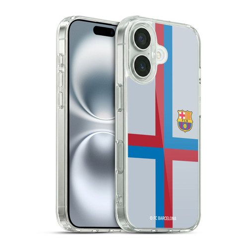 FC Barcelona 2022/23 Crest Kit Third Soft Gel Case for Apple iPhone 16 & MagSafe