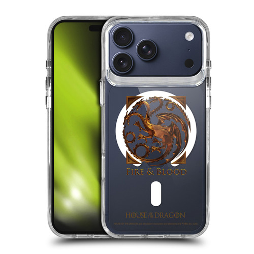 House Of The Dragon: Television Series Graphic Art Targaryen Sigil SHOCKPROOF BUMPER CASE COMPATIBLE WITH Apple iPhone 17 Pro Max & MAGSAFE