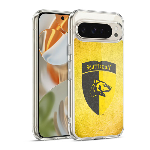 Harry Potter Sorcerer's Stone I Hufflepuff Crest Soft Gel Case for Google Pixel 9 / Pixel 9 Pro