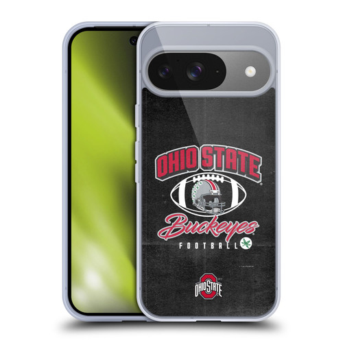 Ohio State University Football Graphics Vintage Soft Gel Case for Google Pixel 9 / Pixel 9 Pro