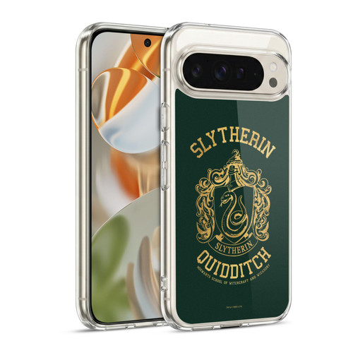Harry Potter Deathly Hallows X Slytherin Quidditch Soft Gel Case for Google Pixel 9 / Pixel 9 Pro