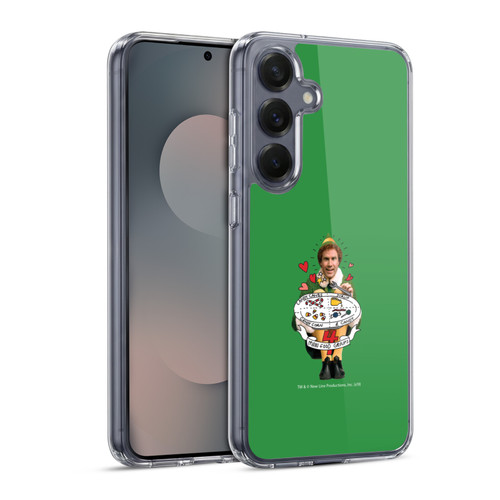 Elf Movie Graphics 2 Buddy Food Groups Soft Gel Case for Samsung Galaxy S25 & MagSafe