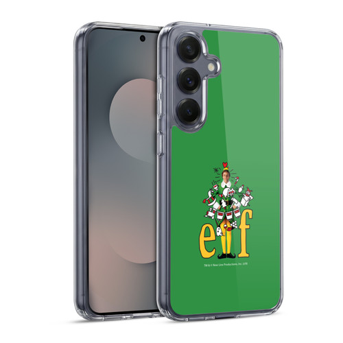 Elf Movie Graphics 2 Doodles Soft Gel Case for Samsung Galaxy S25 & MagSafe