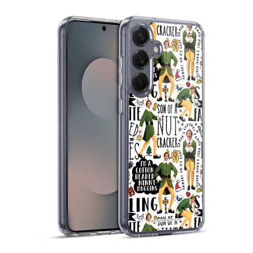 Elf Movie Graphics 2 Buddy Pattern Soft Gel Case for Samsung Galaxy S25+ & MagSafe