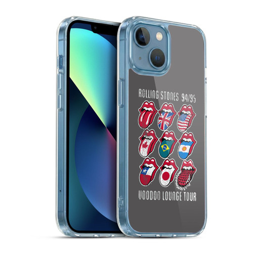 The Rolling Stones Key Art Voodoo Lounge Soft Gel Case for Apple iPhone 13 Mini & MagSafe