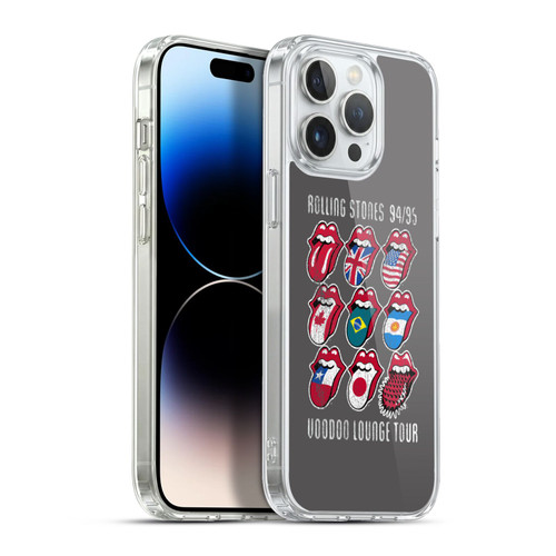 The Rolling Stones Key Art Voodoo Lounge Soft Gel Case for Apple iPhone 13 Pro Max & MagSafe