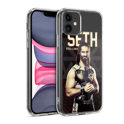 WWE Superstars Seth Rollins Soft Gel Case for Apple iPhone 11