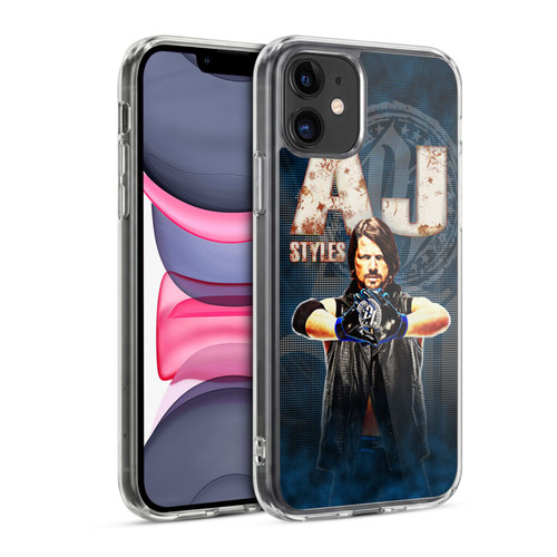 WWE Superstars AJ Styles Soft Gel Case for Apple iPhone 11