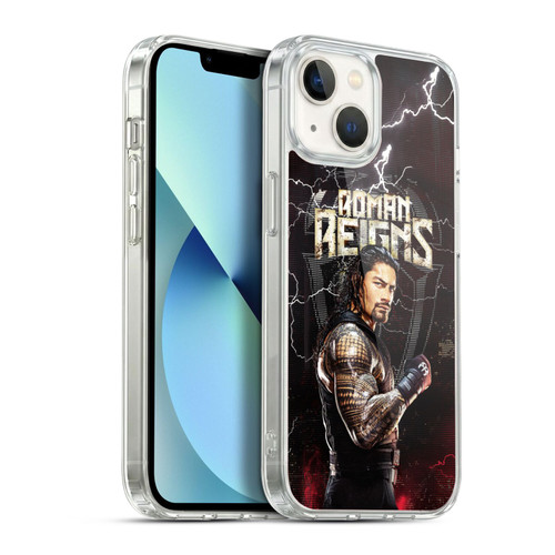 WWE Superstars Roman Reigns Soft Gel Case for Apple iPhone 13