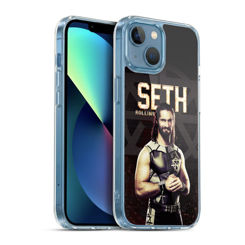 WWE Superstars Seth Rollins Soft Gel Case for Apple iPhone 13 Mini & MagSafe