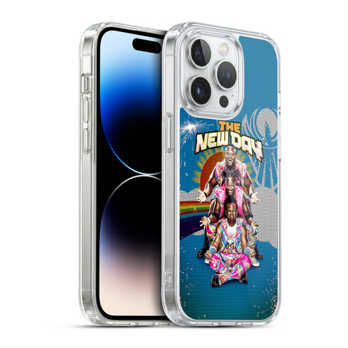 WWE Superstars The New Day Soft Gel Case for Apple iPhone 13 Pro & MagSafe