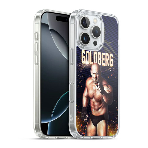WWE Superstars Goldberg Soft Gel Case for Apple iPhone 16 Pro & MagSafe