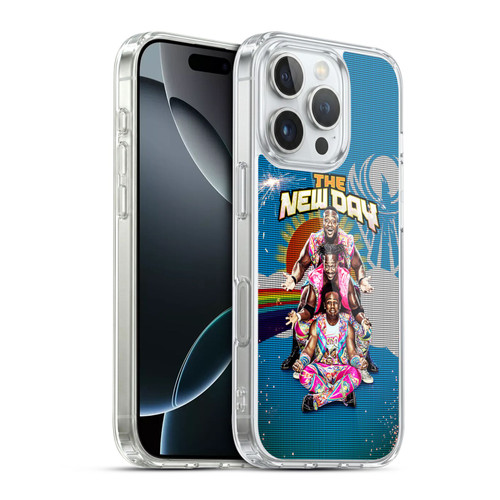 WWE Superstars The New Day Soft Gel Case for Apple iPhone 16 Pro & MagSafe