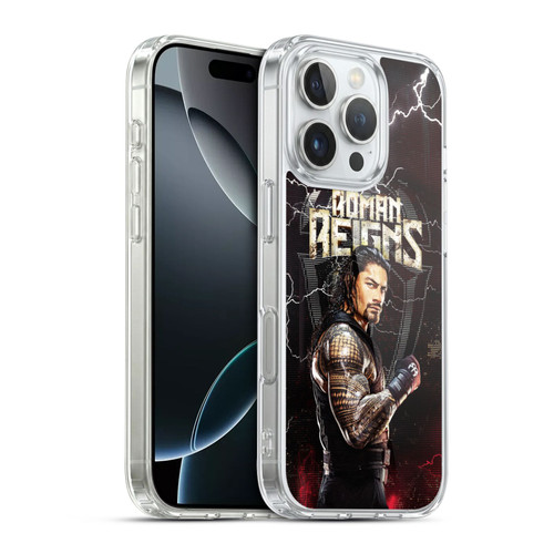WWE Superstars Roman Reigns Soft Gel Case for Apple iPhone 16 Pro & MagSafe