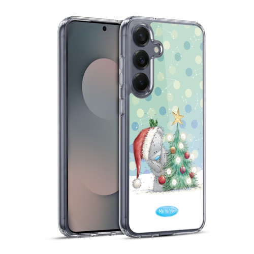 Me To You Classic Tatty Teddy Christmas Tree Soft Gel Case for Samsung Galaxy S25+ & MagSafe