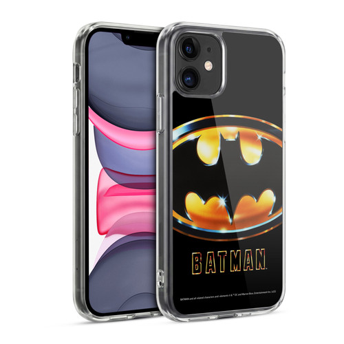 Batman (1989) Key Art Poster Soft Gel Case for Apple iPhone 11